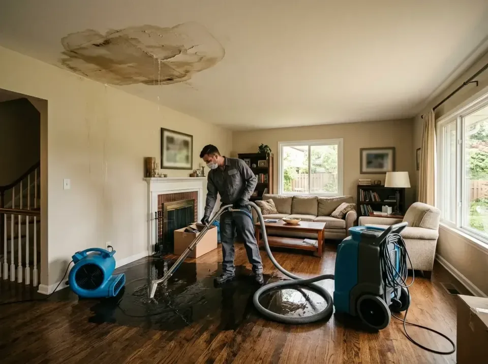 attic-pipe-burst-ceiling-drip-008 — frequently asked questions, Water Damage Restoration & Carpet Care in Cramerton, NC